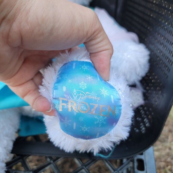 Build A Bear BAB Disney Frozen Elsa Stuffed Plush Bear 17” With Sparkle Dress - Picture 5 of 8